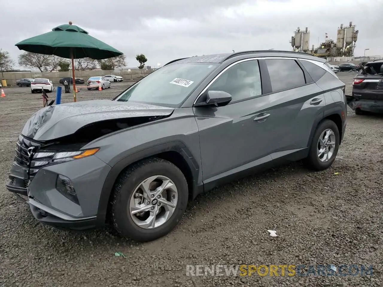 1 Фотография поврежденного автомобиля 5NMJB3DE3RH406325 HYUNDAI TUCSON 2024