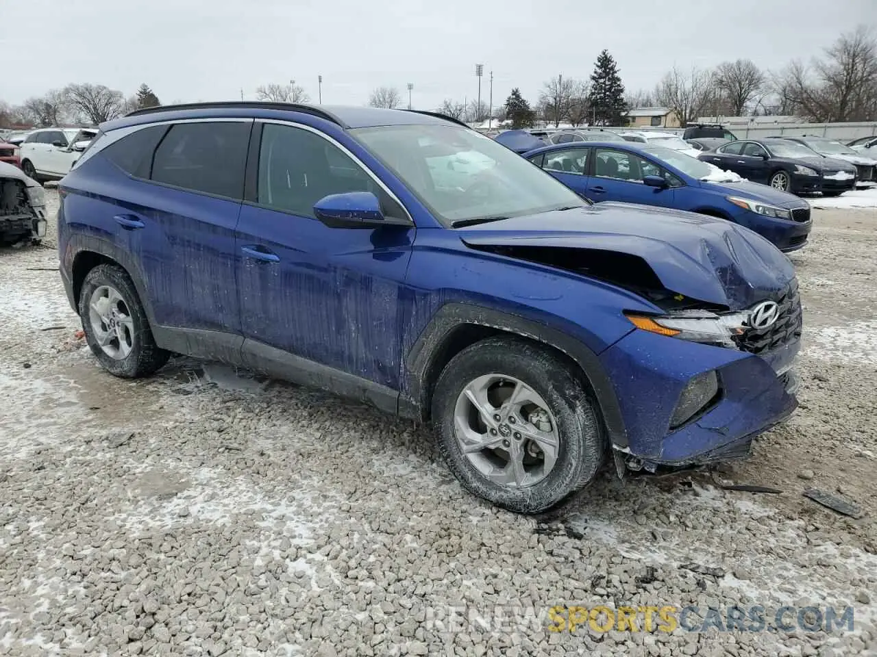 4 Photograph of a damaged car 5NMJB3DE4RH301017 HYUNDAI TUCSON 2024