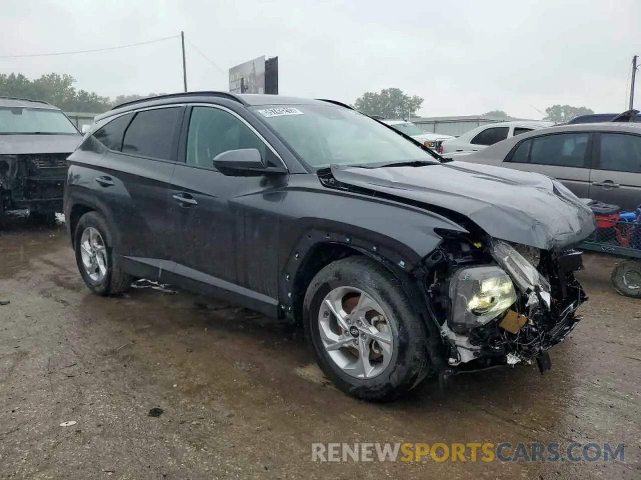 4 Фотография поврежденного автомобиля 5NMJB3DE5RH298127 HYUNDAI TUCSON 2024