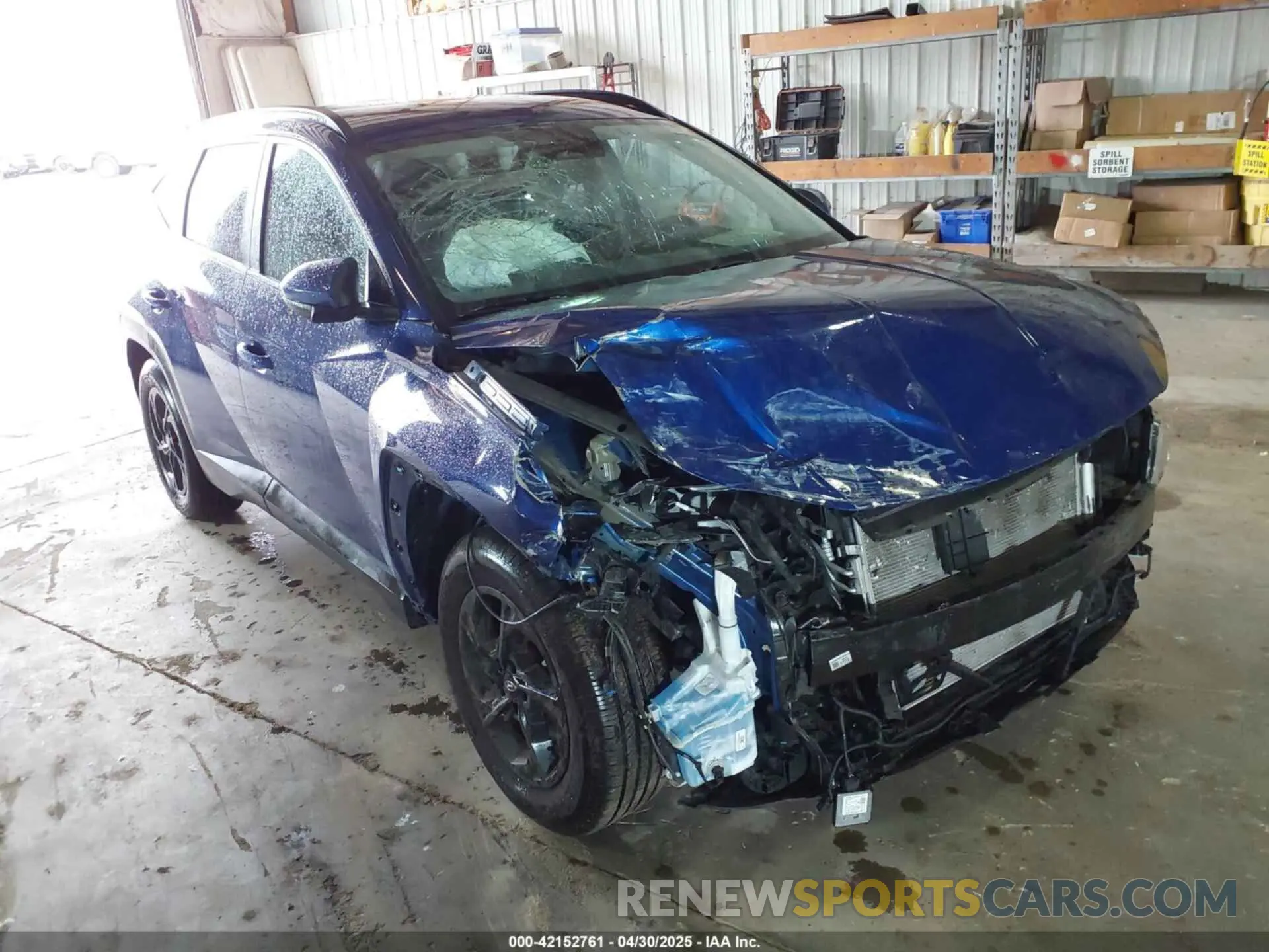 1 Photograph of a damaged car 5NMJB3DE9RH295893 HYUNDAI TUCSON 2024