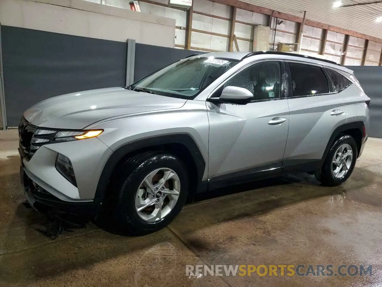 1 Photograph of a damaged car 5NMJB3DEXRH410386 HYUNDAI TUCSON 2024