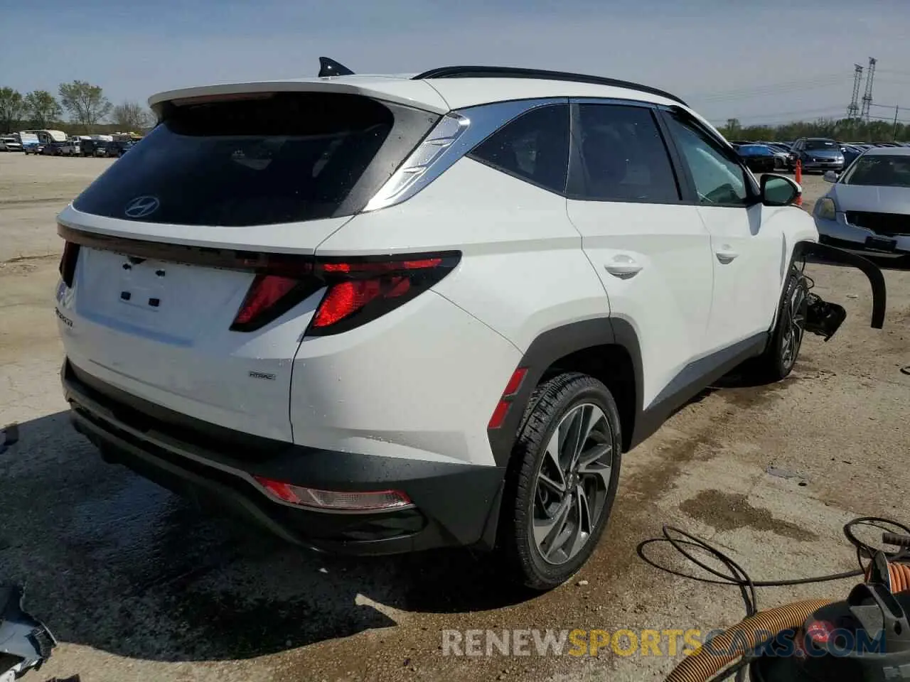 3 Фотография поврежденного автомобиля 5NMJBCDE2RH374368 HYUNDAI TUCSON 2024