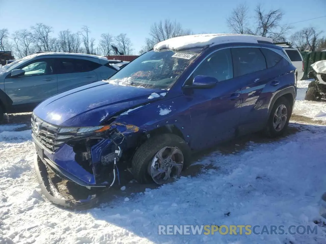 1 Photograph of a damaged car 5NMJBCDE3RH364772 HYUNDAI TUCSON 2024