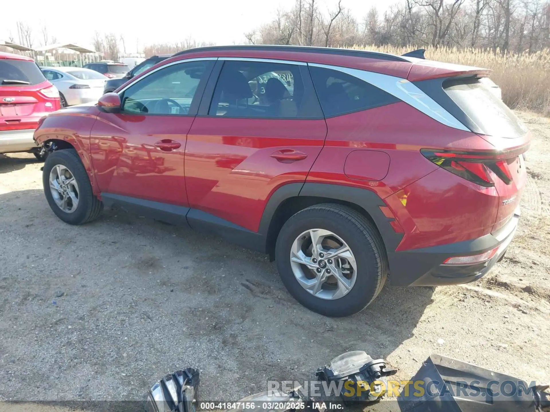 3 Photograph of a damaged car 5NMJBCDE3RH415140 HYUNDAI TUCSON 2024