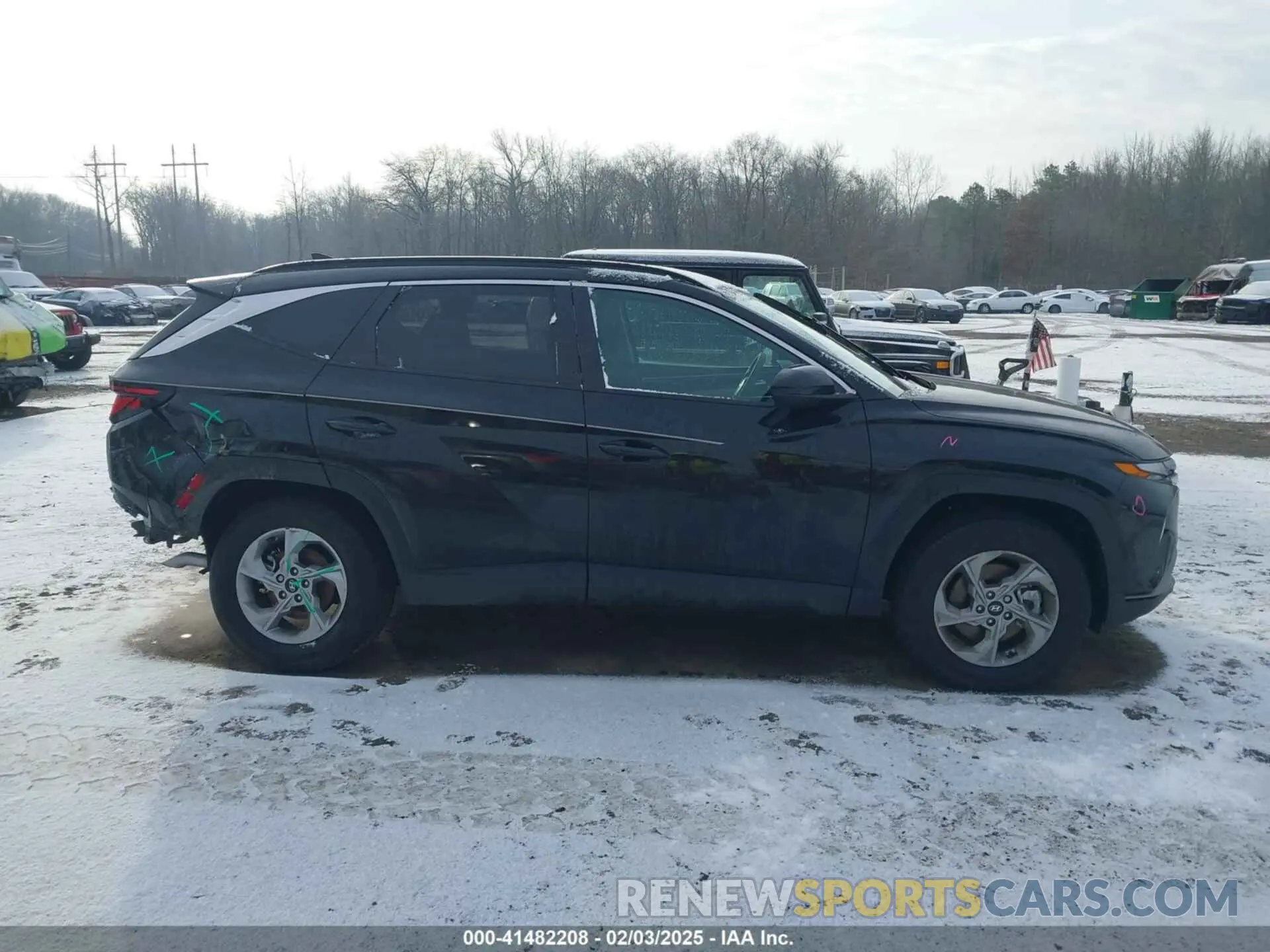 13 Фотография поврежденного автомобиля 5NMJBCDE3RH415381 HYUNDAI TUCSON 2024