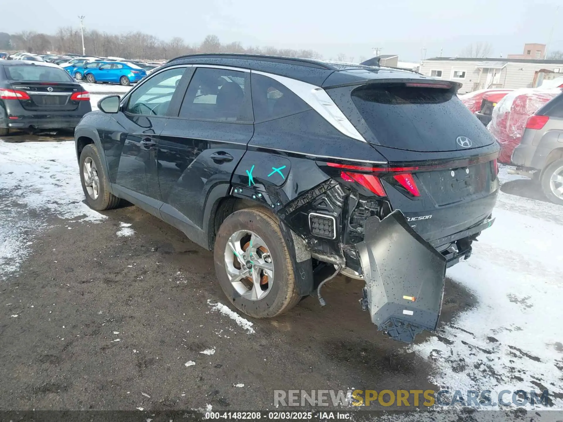 3 Фотография поврежденного автомобиля 5NMJBCDE3RH415381 HYUNDAI TUCSON 2024