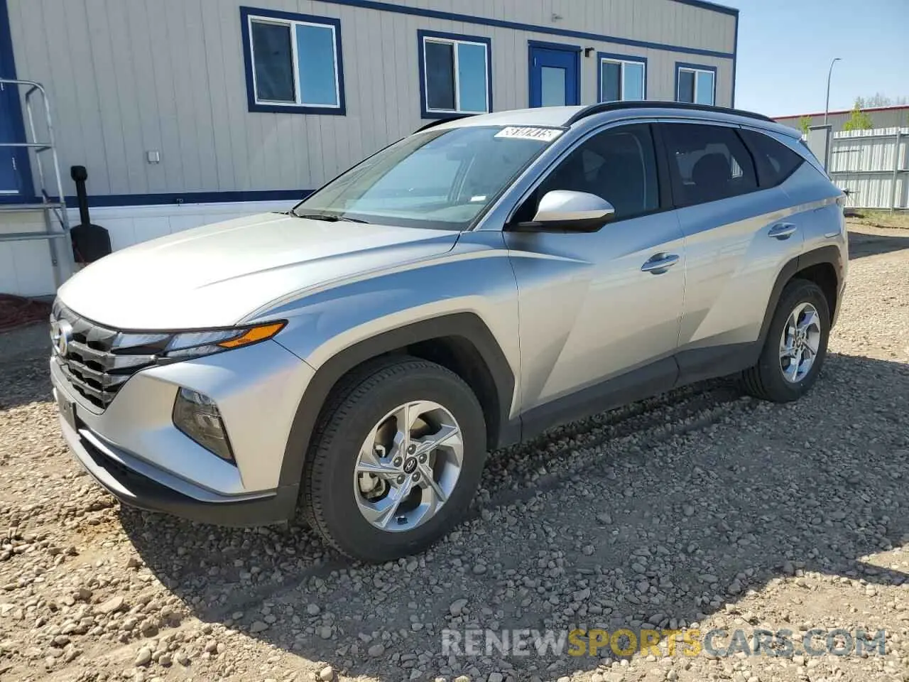 1 Photograph of a damaged car 5NMJBCDE4RH295588 HYUNDAI TUCSON 2024