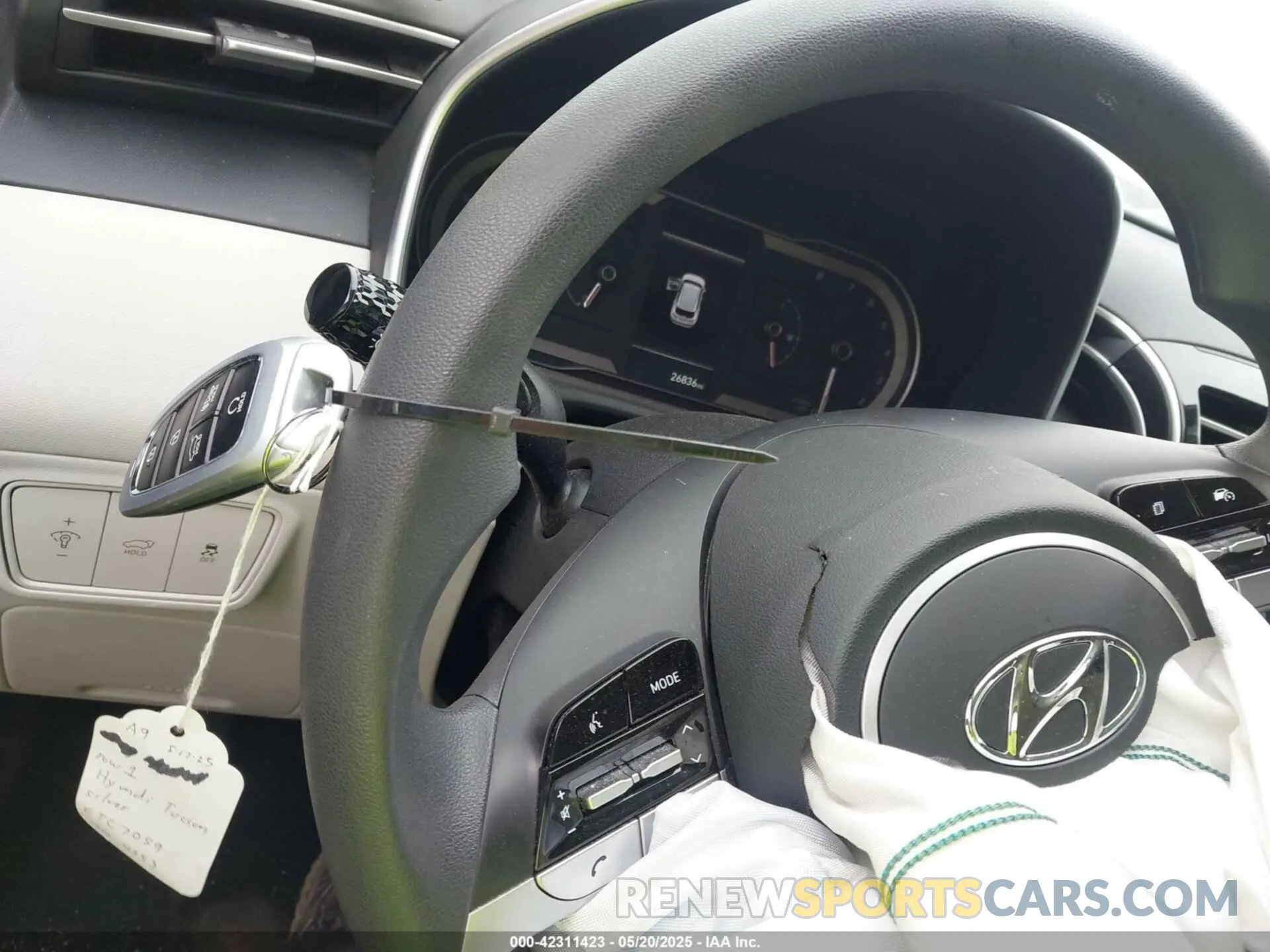 11 Фотография поврежденного автомобиля 5NMJBCDE5RH364353 HYUNDAI TUCSON 2024