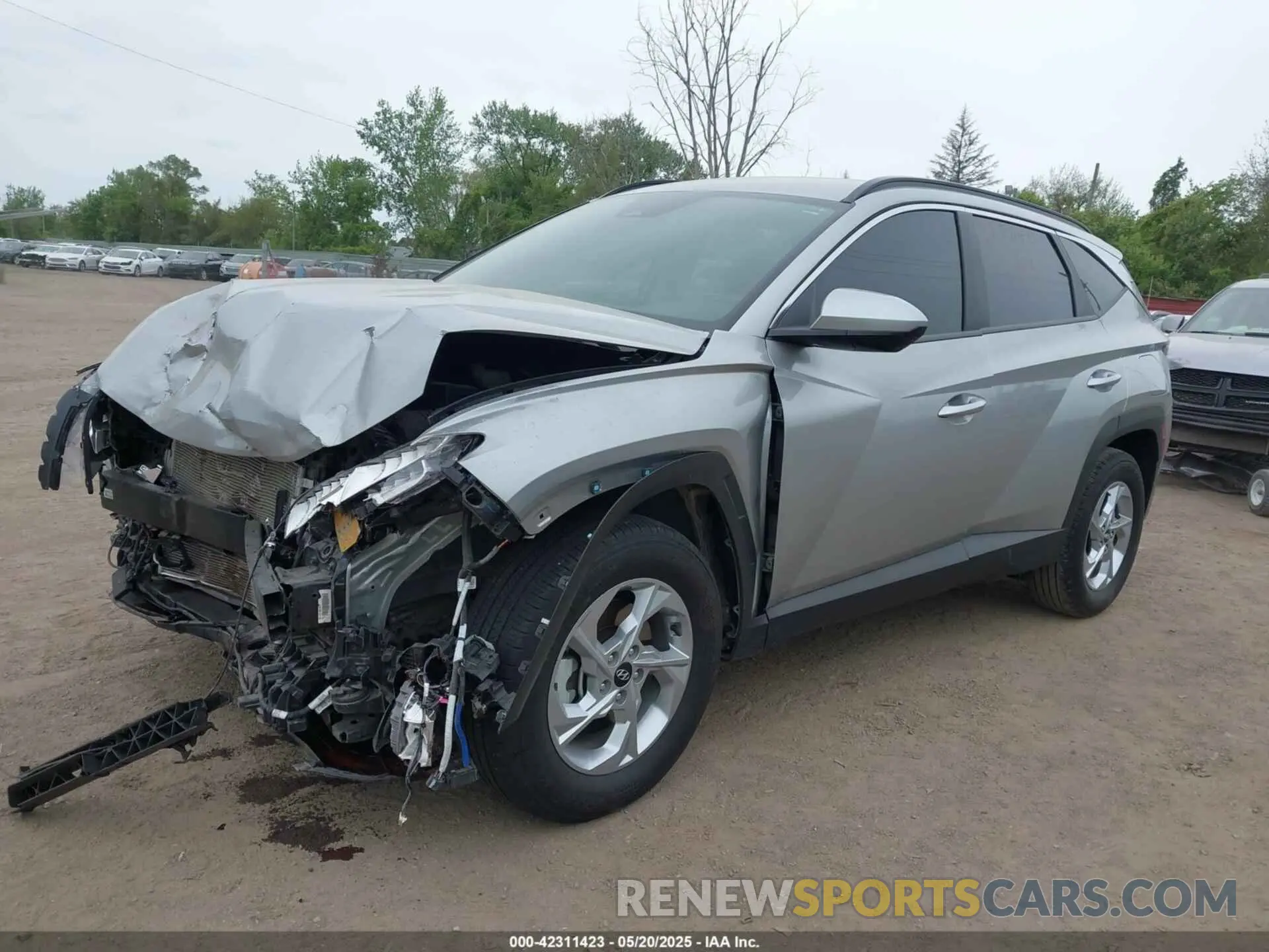 2 Фотография поврежденного автомобиля 5NMJBCDE5RH364353 HYUNDAI TUCSON 2024