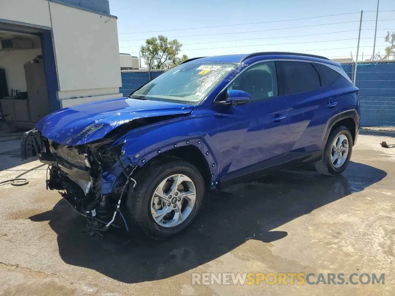 1 Фотография поврежденного автомобиля 5NMJBCDE6RH327151 HYUNDAI TUCSON 2024