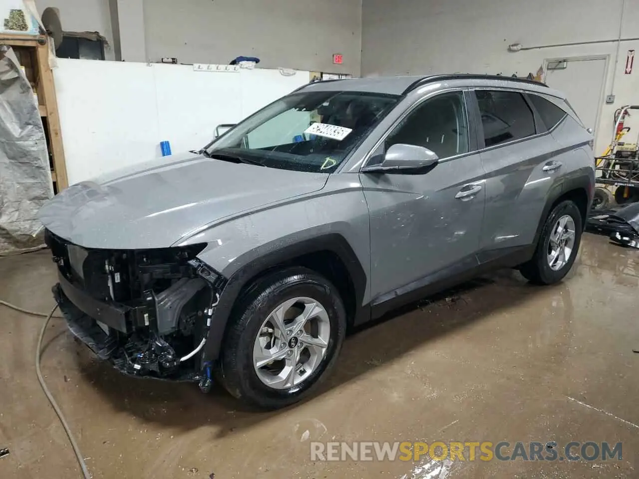 1 Photograph of a damaged car 5NMJBCDE6RH388970 HYUNDAI TUCSON 2024