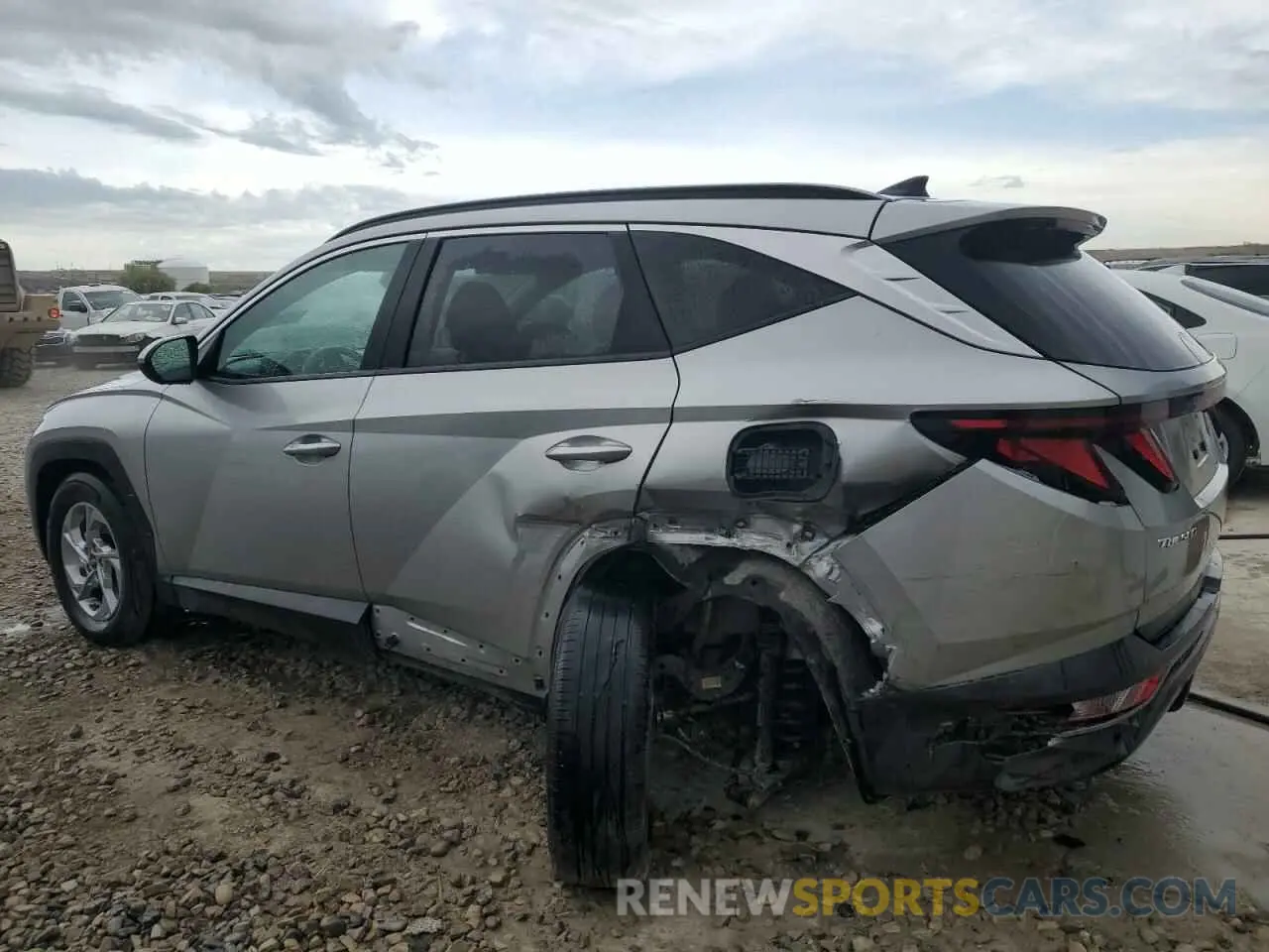 2 Photograph of a damaged car 5NMJBCDE7RH344668 HYUNDAI TUCSON 2024