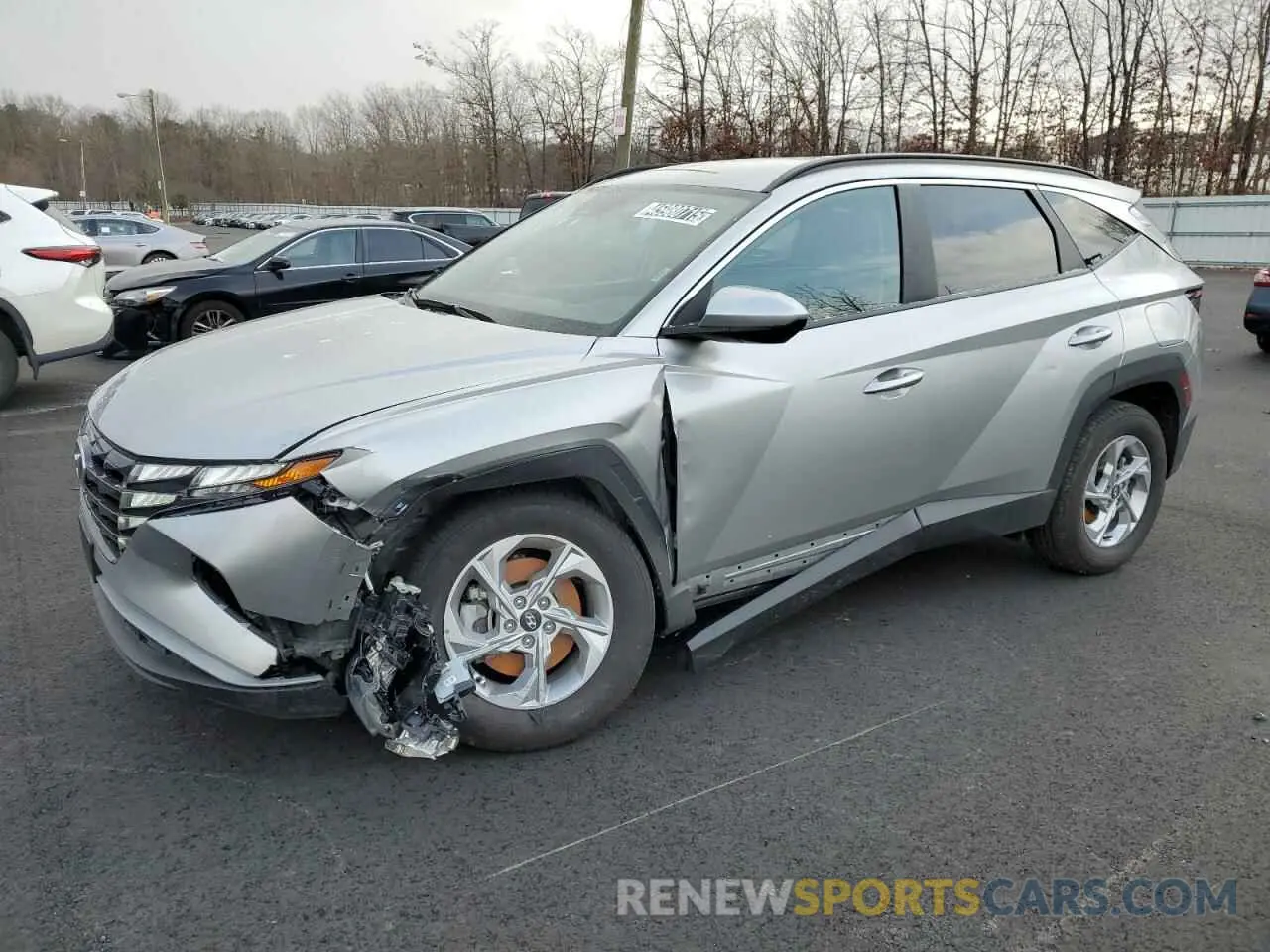 1 Photograph of a damaged car 5NMJBCDE7RH349367 HYUNDAI TUCSON 2024