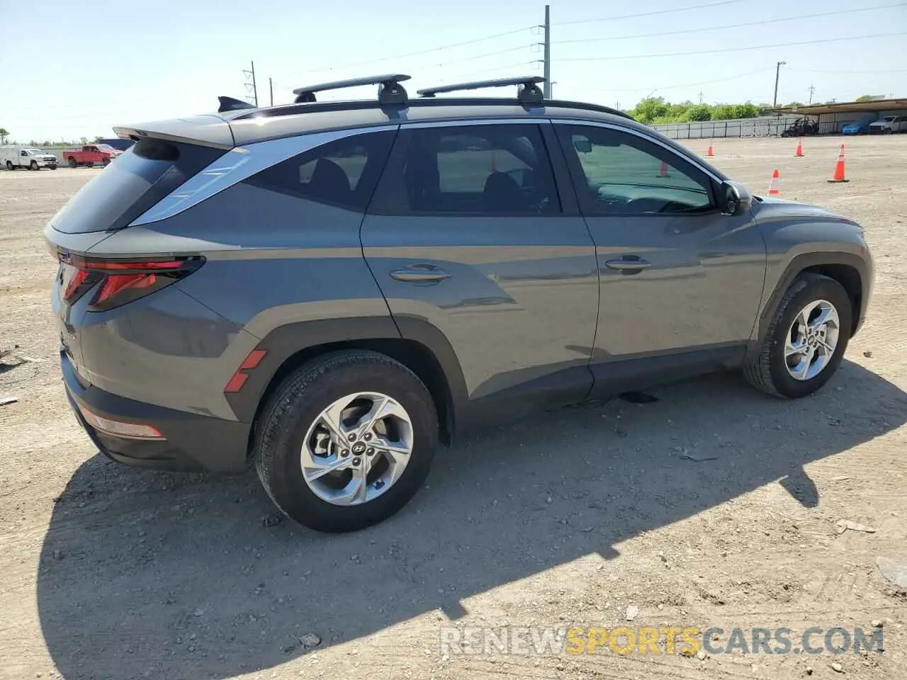 3 Photograph of a damaged car 5NMJBCDE7RH370395 HYUNDAI TUCSON 2024