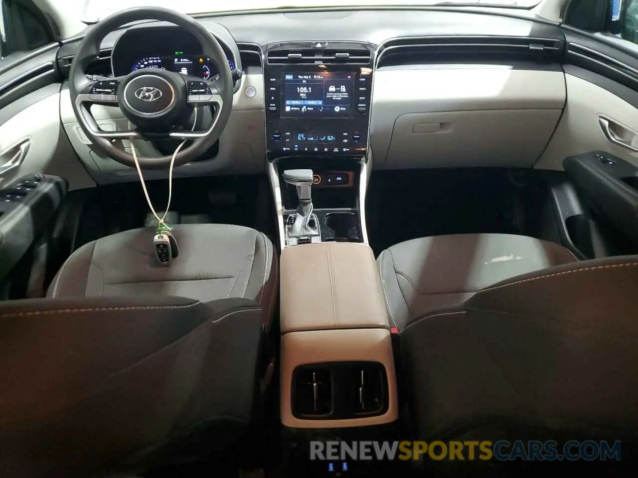 8 Фотография поврежденного автомобиля 5NMJBCDE9RH321182 HYUNDAI TUCSON 2024