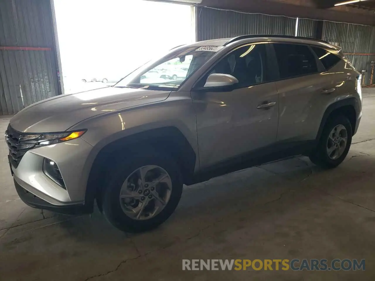 1 Photograph of a damaged car 5NMJBCDE9RH386565 HYUNDAI TUCSON 2024