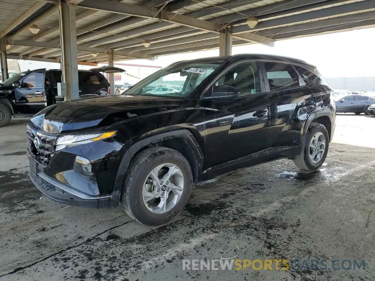 1 Фотография поврежденного автомобиля 5NMJBCDE9RH389269 HYUNDAI TUCSON 2024
