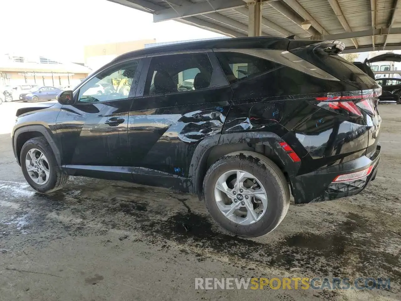 2 Фотография поврежденного автомобиля 5NMJBCDE9RH389269 HYUNDAI TUCSON 2024