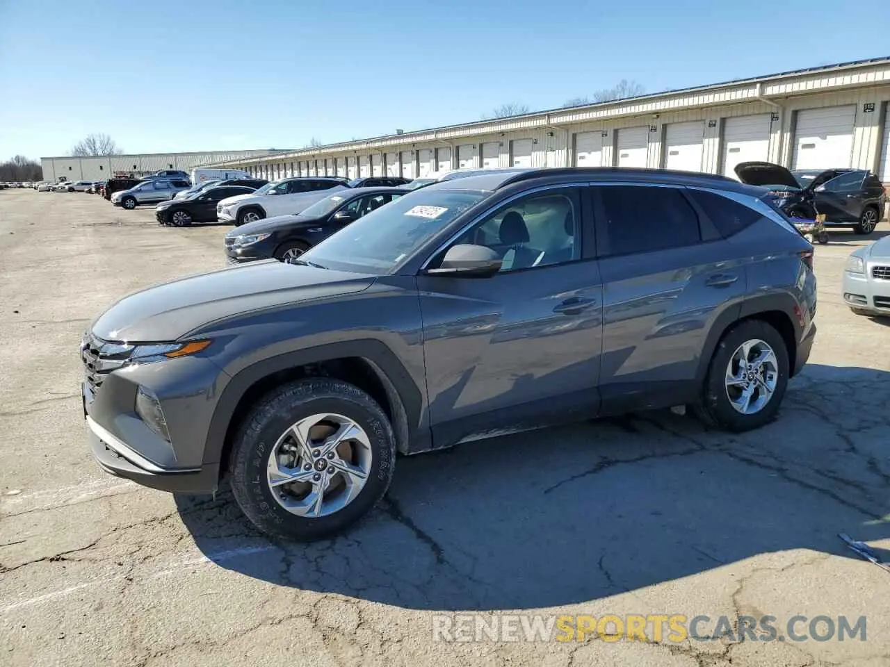 1 Photograph of a damaged car 5NMJBCDE9RH425767 HYUNDAI TUCSON 2024
