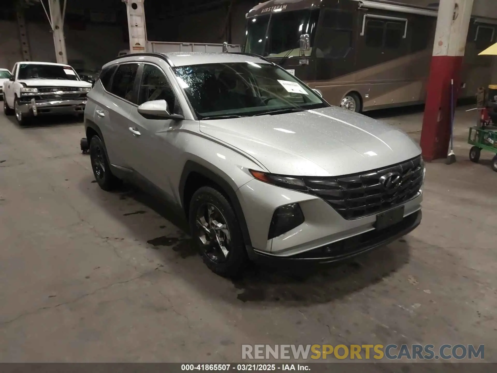 1 Фотография поврежденного автомобиля 5NMJBCDEXRH308764 HYUNDAI TUCSON 2024