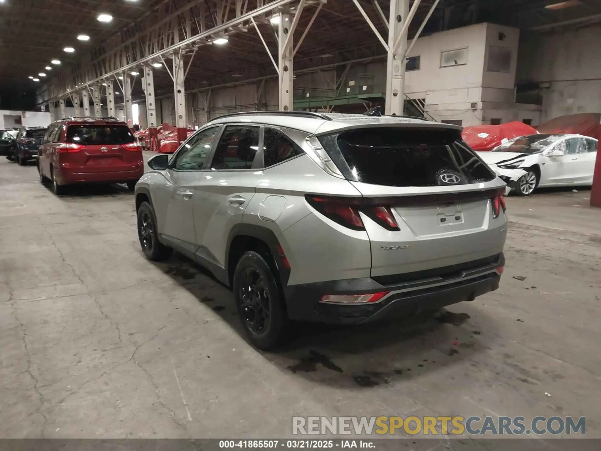 3 Фотография поврежденного автомобиля 5NMJBCDEXRH308764 HYUNDAI TUCSON 2024