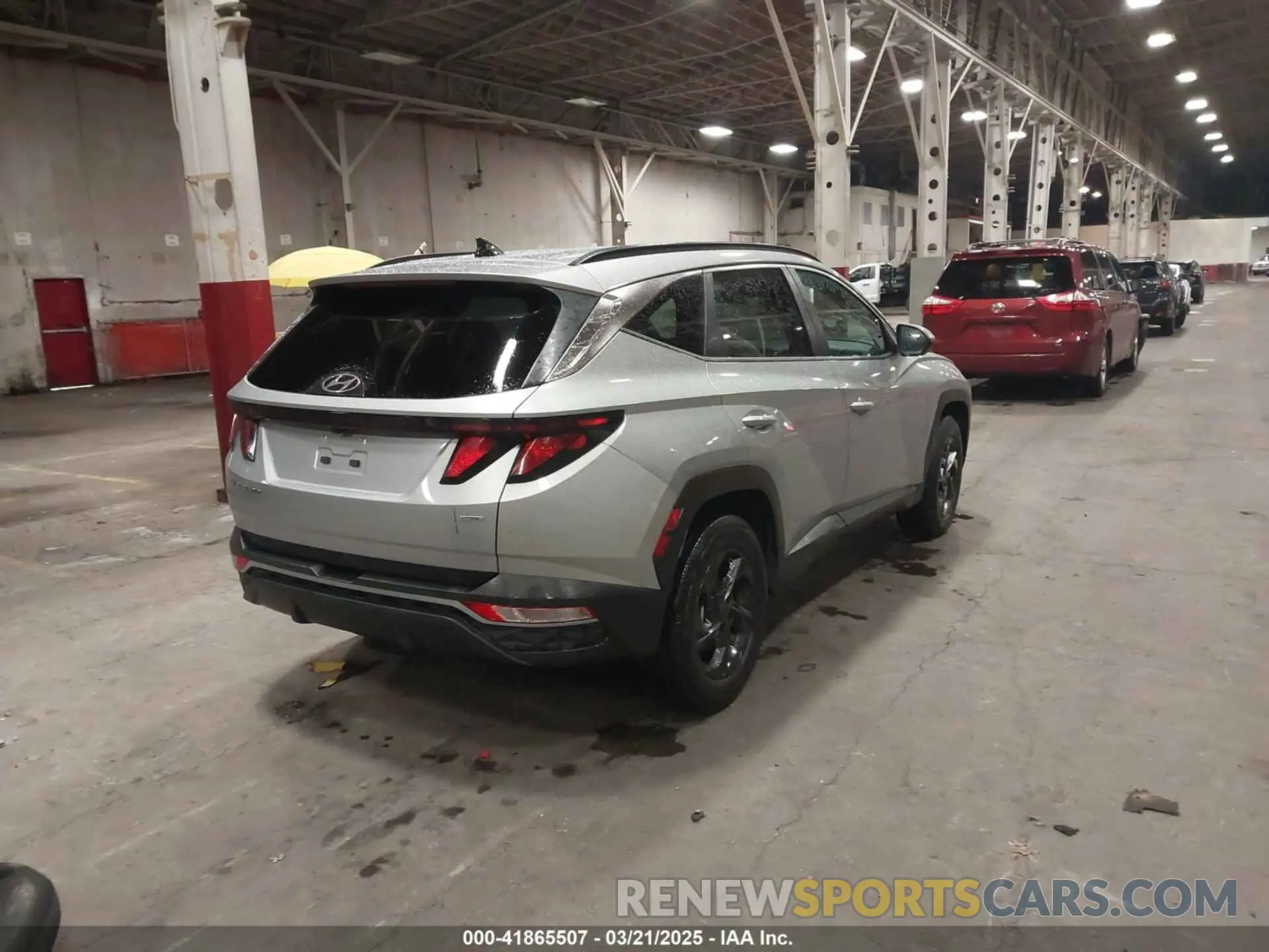 4 Фотография поврежденного автомобиля 5NMJBCDEXRH308764 HYUNDAI TUCSON 2024