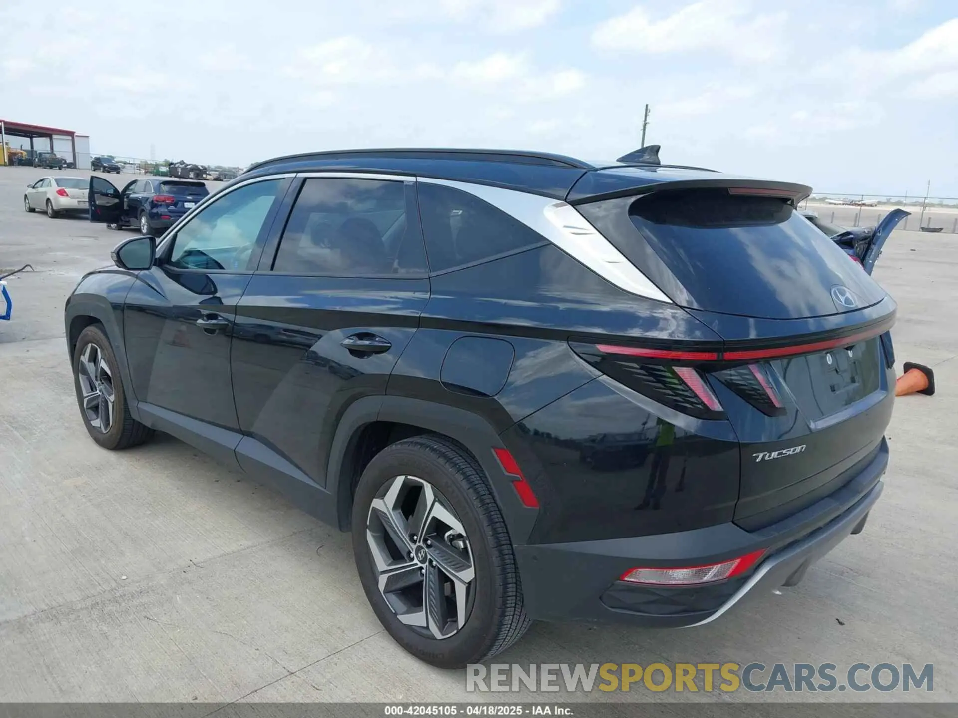 3 Photograph of a damaged car 5NMJE3DE2RH351390 HYUNDAI TUCSON 2024