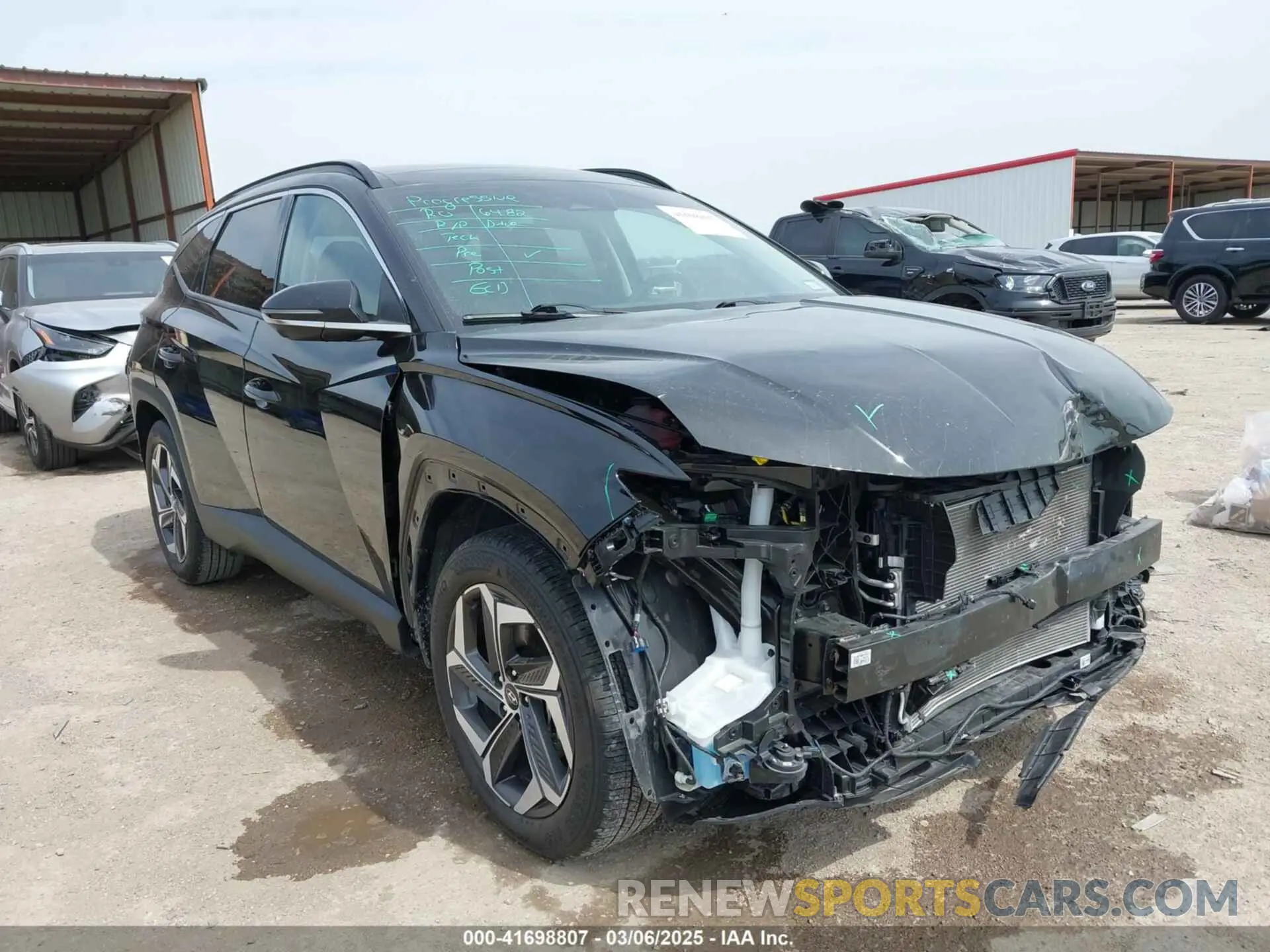 1 Фотография поврежденного автомобиля 5NMJE3DE4RH346935 HYUNDAI TUCSON 2024