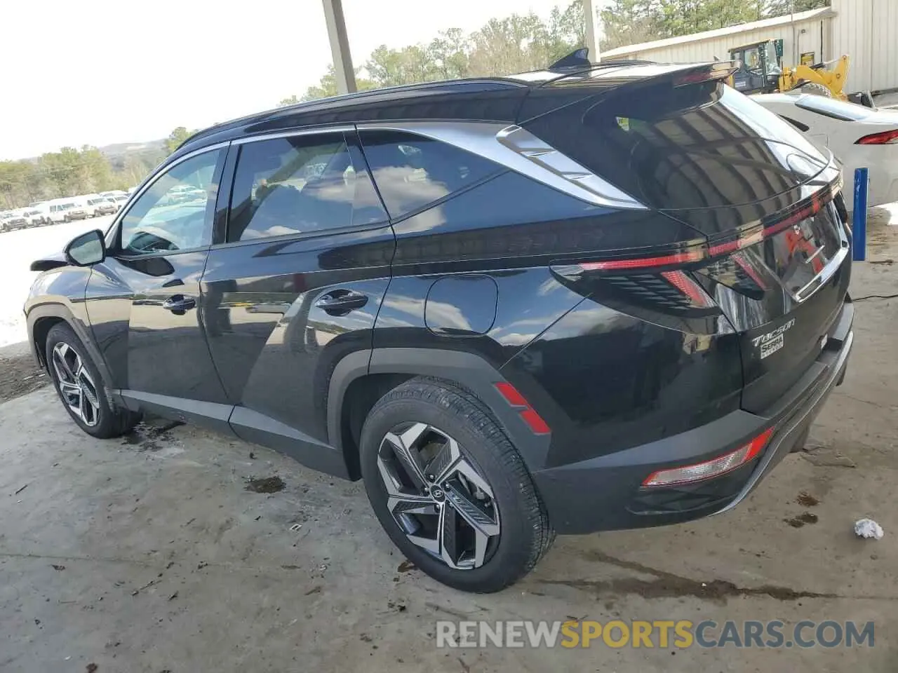 2 Photograph of a damaged car 5NMJE3DE4RH403358 HYUNDAI TUCSON 2024