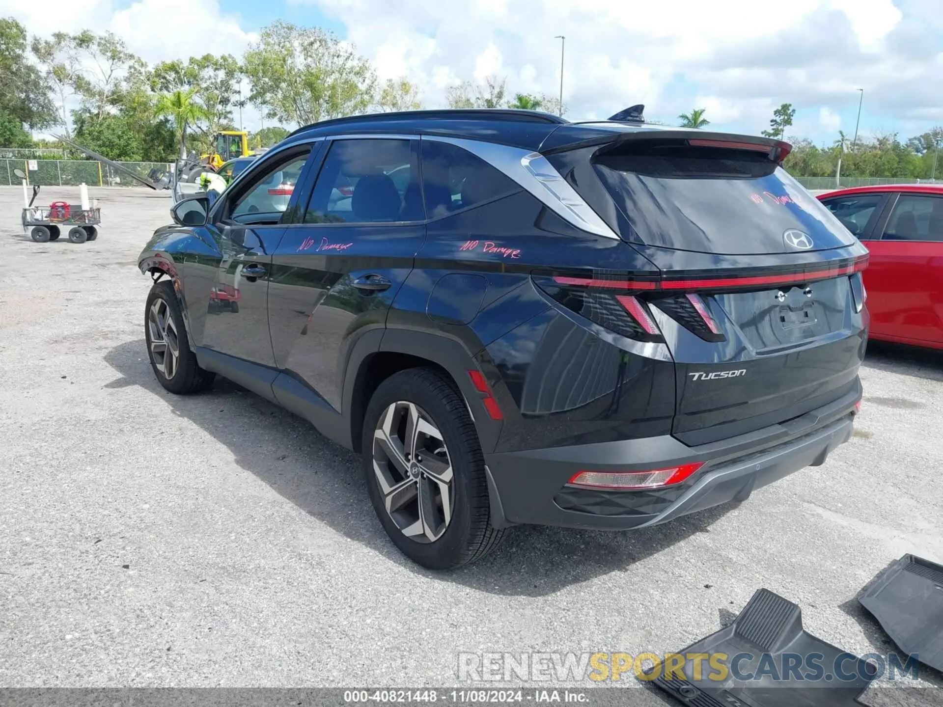 3 Photograph of a damaged car 5NMJE3DE9RH368316 HYUNDAI TUCSON 2024