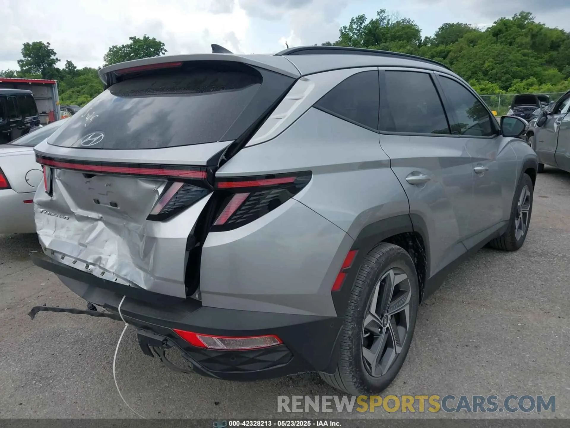 4 Фотография поврежденного автомобиля 5NMJE3DE9RH397721 HYUNDAI TUCSON 2024