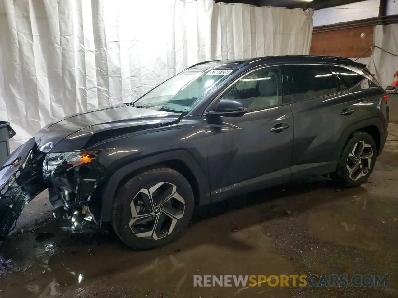 1 Photograph of a damaged car 5NMJE3DEXRH348978 HYUNDAI TUCSON 2024
