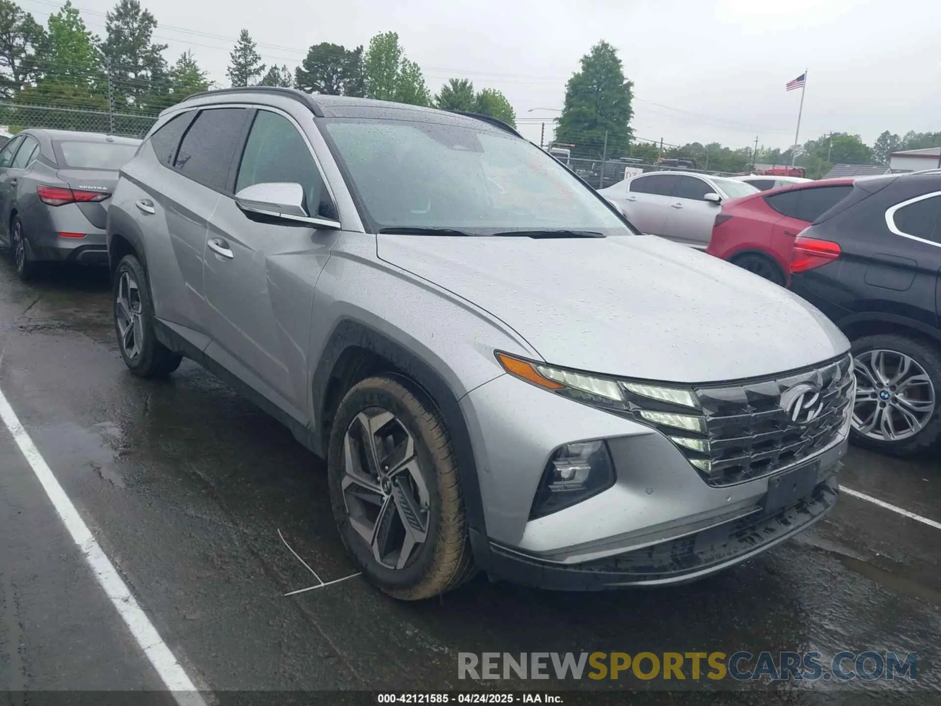 1 Фотография поврежденного автомобиля 5NMJECDE0RH352912 HYUNDAI TUCSON 2024