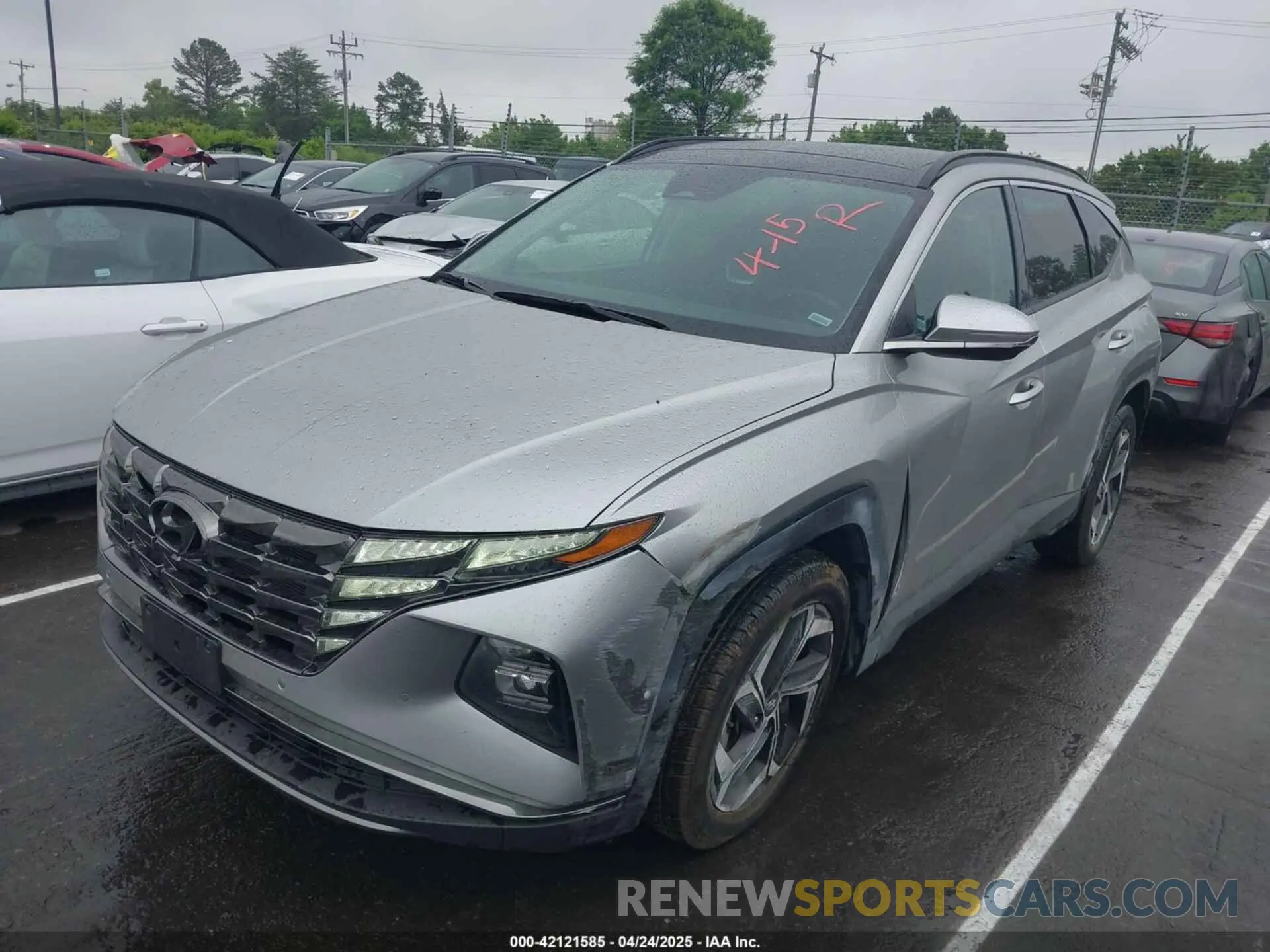 2 Фотография поврежденного автомобиля 5NMJECDE0RH352912 HYUNDAI TUCSON 2024