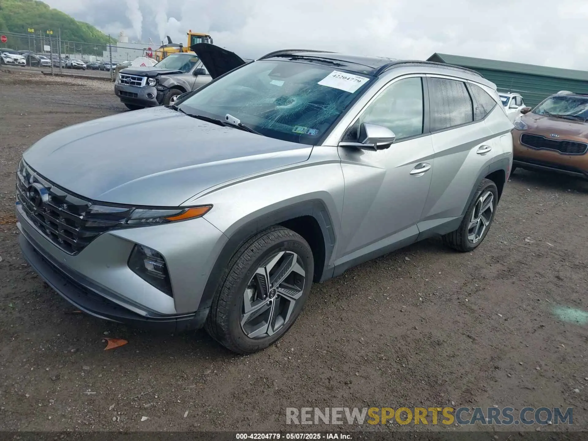 2 Photograph of a damaged car 5NMJECDE1RH363885 HYUNDAI TUCSON 2024