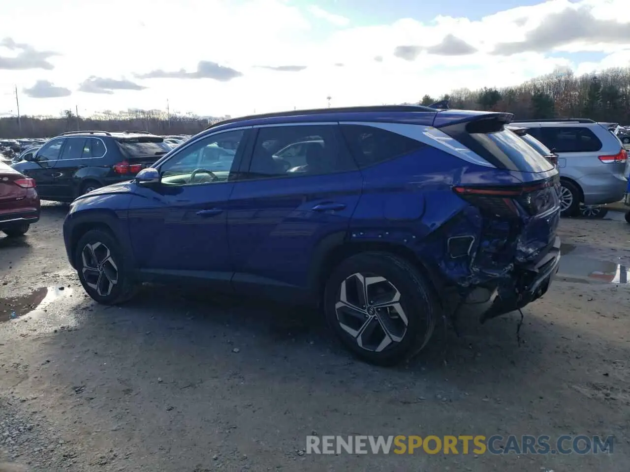 2 Photograph of a damaged car 5NMJECDE3RH345548 HYUNDAI TUCSON 2024