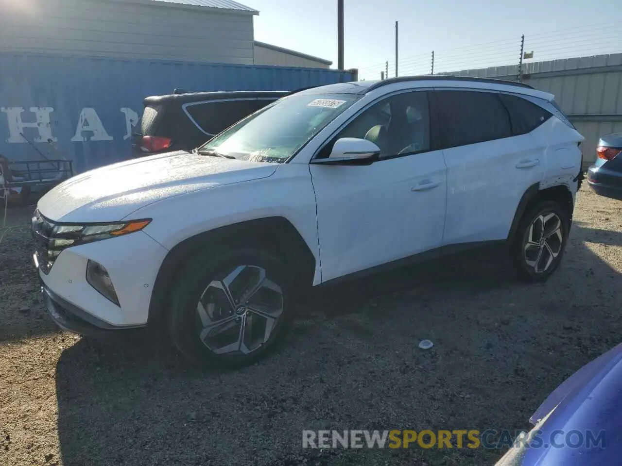 1 Фотография поврежденного автомобиля 5NMJECDE4RH384231 HYUNDAI TUCSON 2024