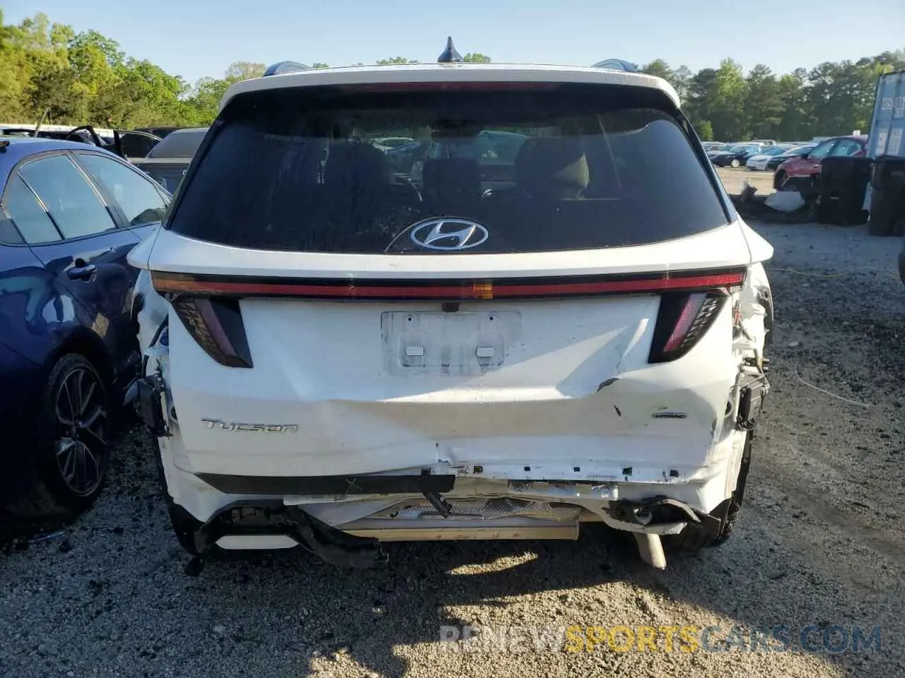 6 Фотография поврежденного автомобиля 5NMJECDE4RH384231 HYUNDAI TUCSON 2024
