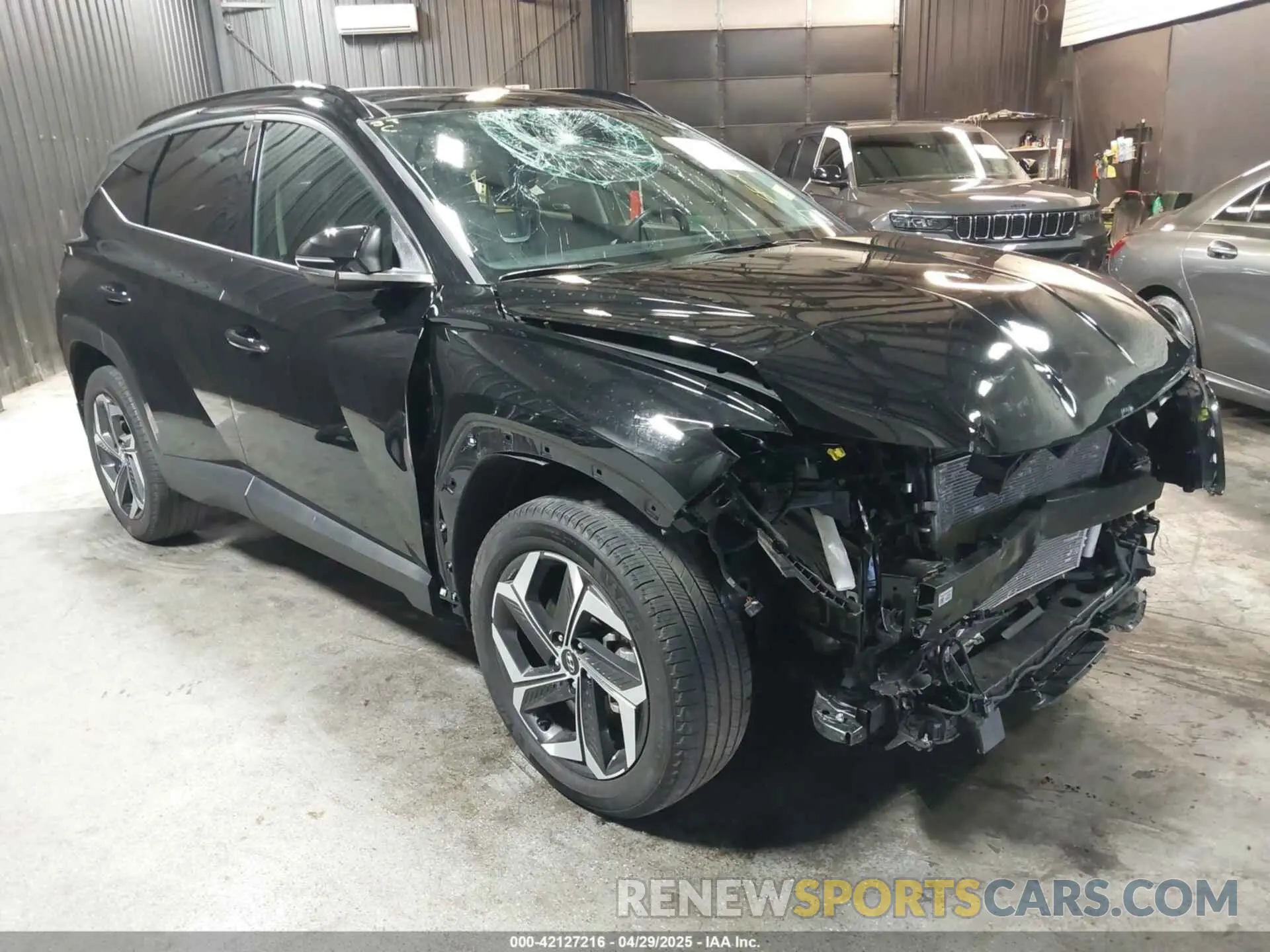 1 Photograph of a damaged car 5NMJECDE5RH303687 HYUNDAI TUCSON 2024