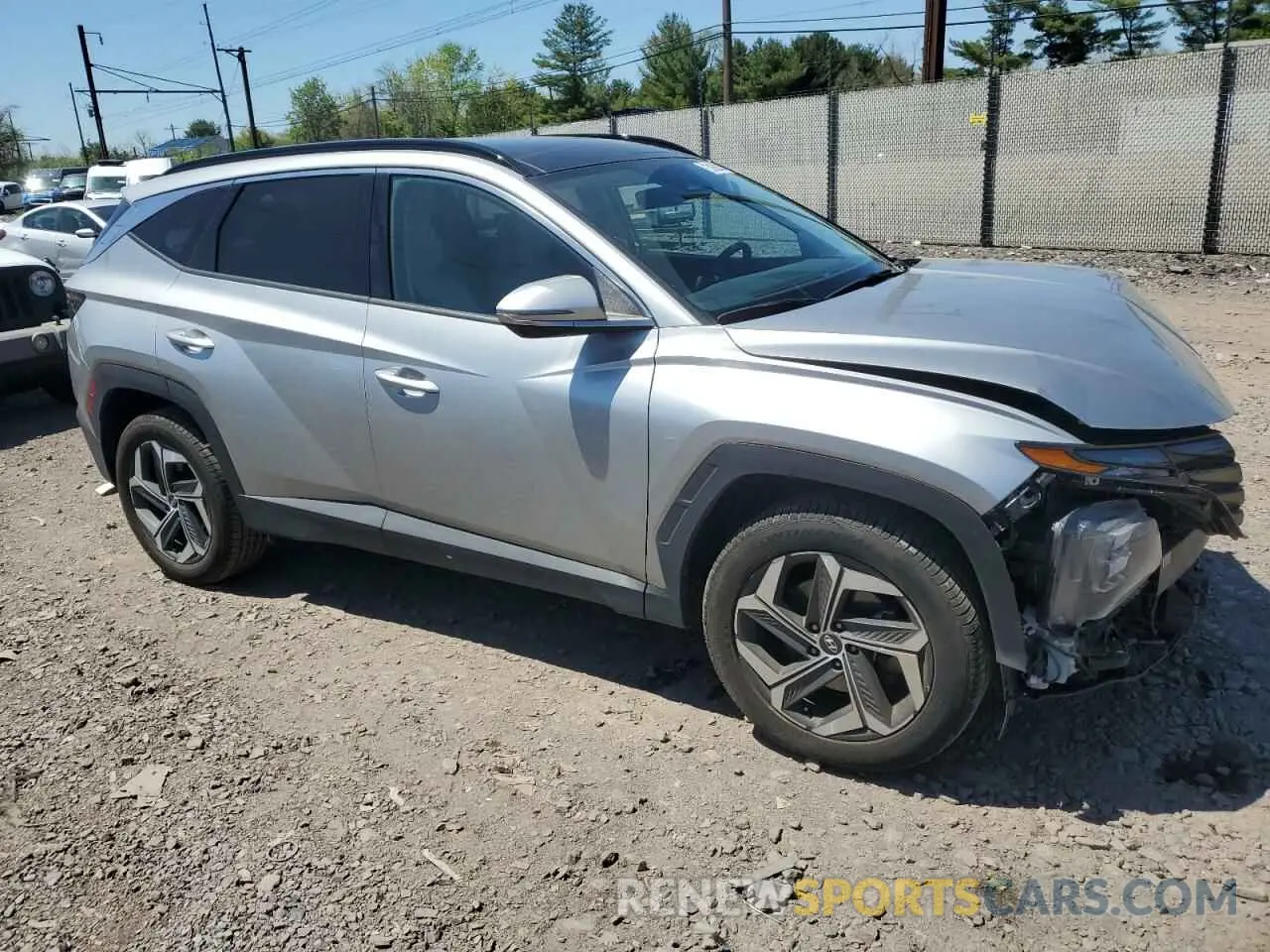 4 Фотография поврежденного автомобиля 5NMJECDE6RH297298 HYUNDAI TUCSON 2024