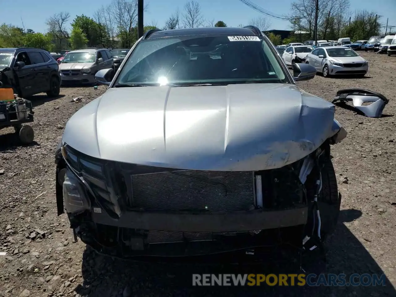 5 Фотография поврежденного автомобиля 5NMJECDE6RH297298 HYUNDAI TUCSON 2024