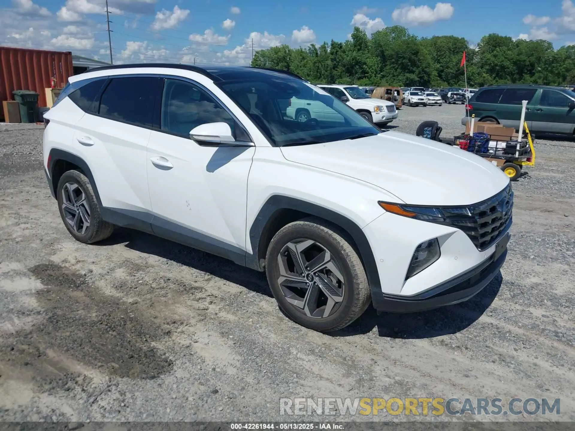 1 Фотография поврежденного автомобиля 5NMJECDE6RH351893 HYUNDAI TUCSON 2024