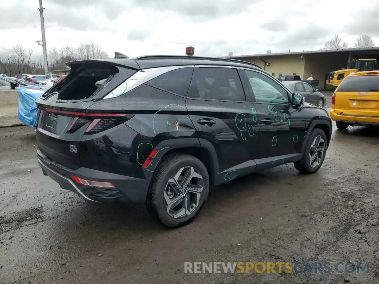 3 Фотография поврежденного автомобиля 5NMJECDE8RH392333 HYUNDAI TUCSON 2024