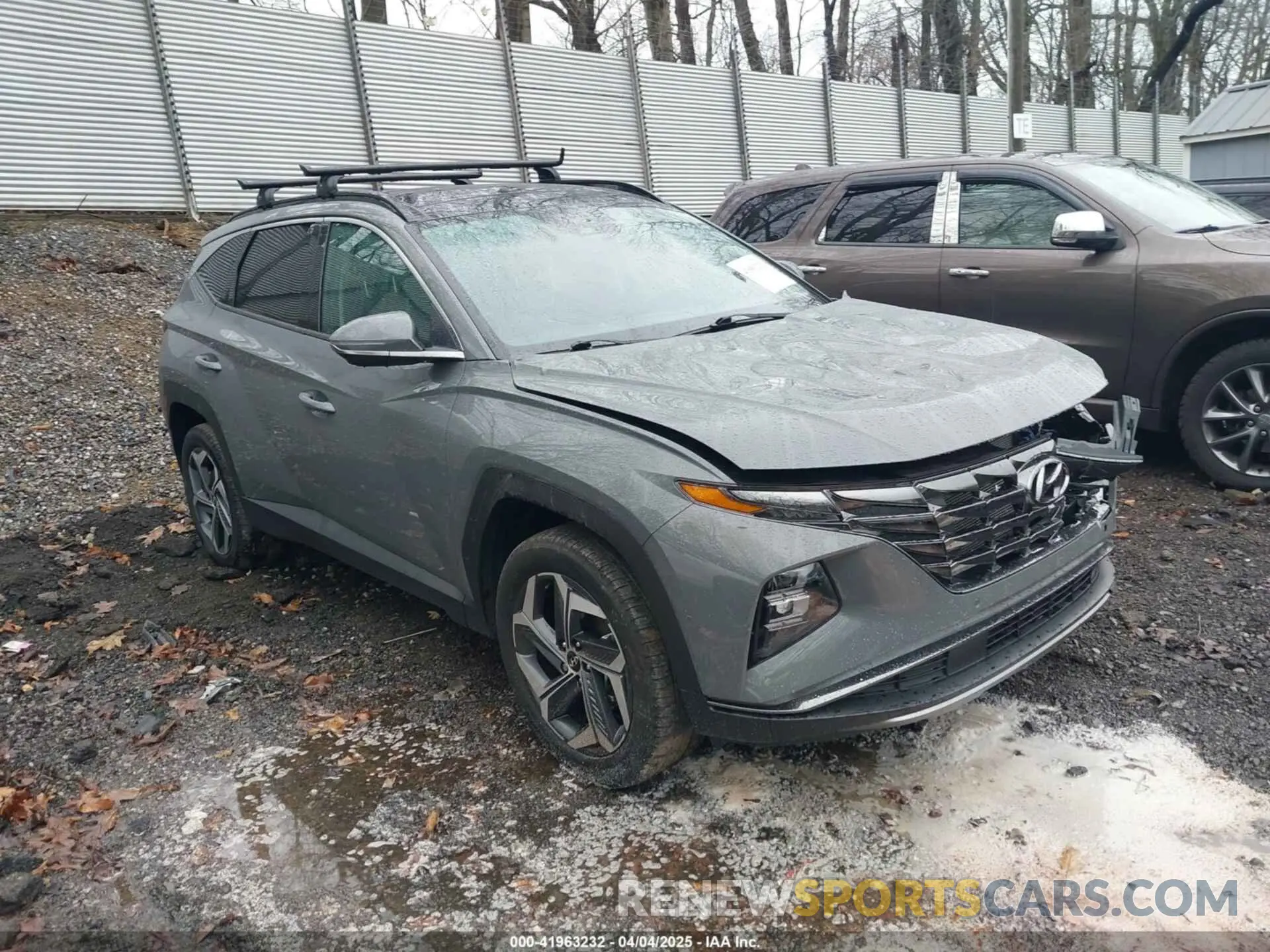 1 Photograph of a damaged car 5NMJECDE9RH371247 HYUNDAI TUCSON 2024