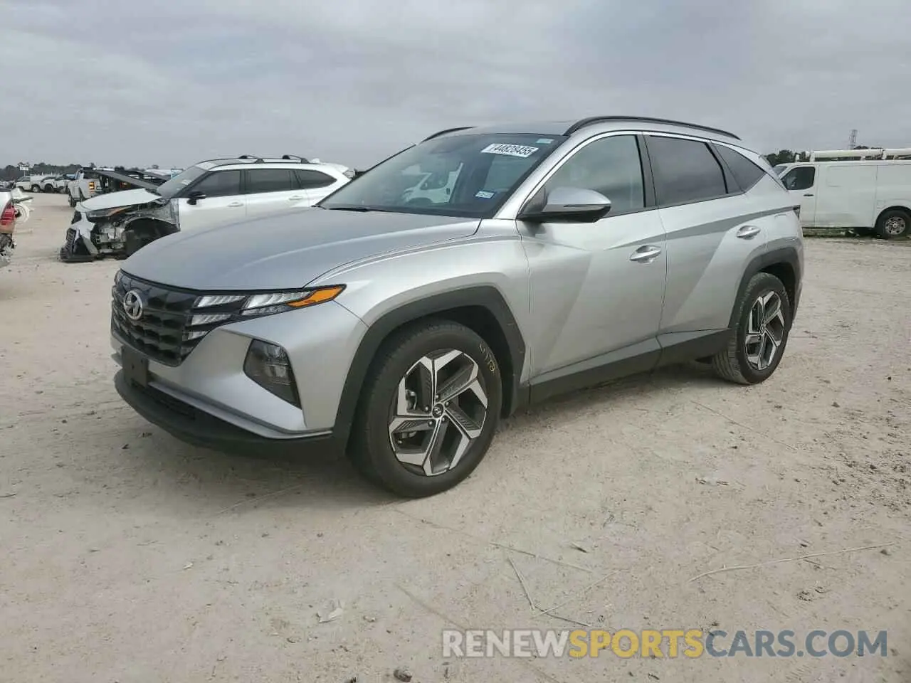 1 Photograph of a damaged car 5NMJF3DE1RH357825 HYUNDAI TUCSON 2024