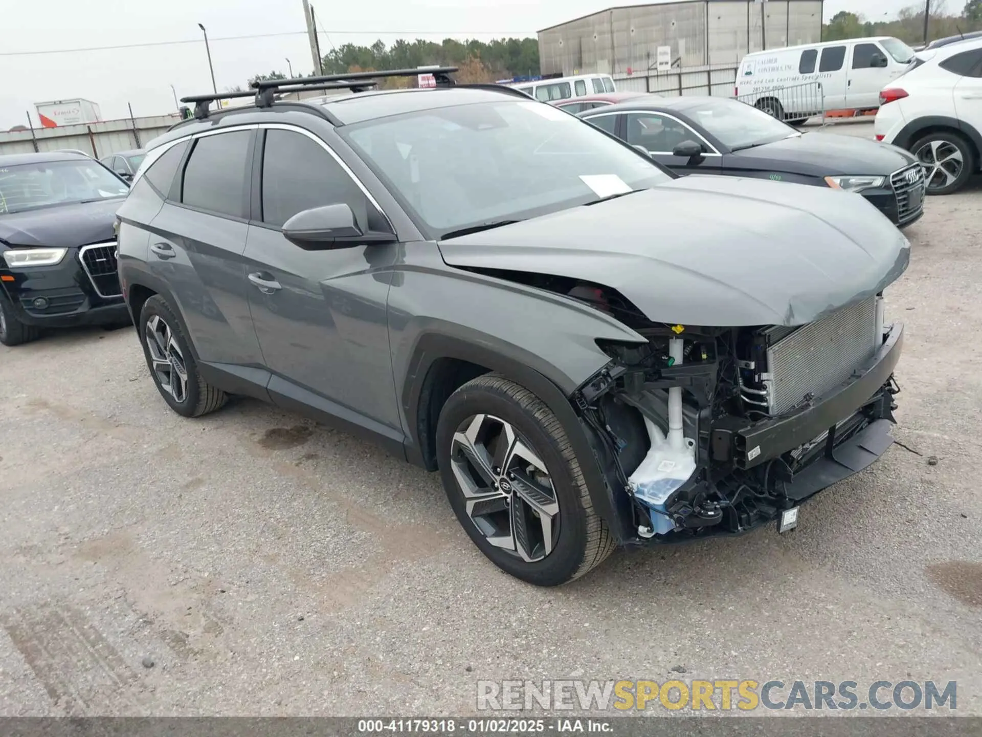 1 Photograph of a damaged car 5NMJF3DE2RH360698 HYUNDAI TUCSON 2024