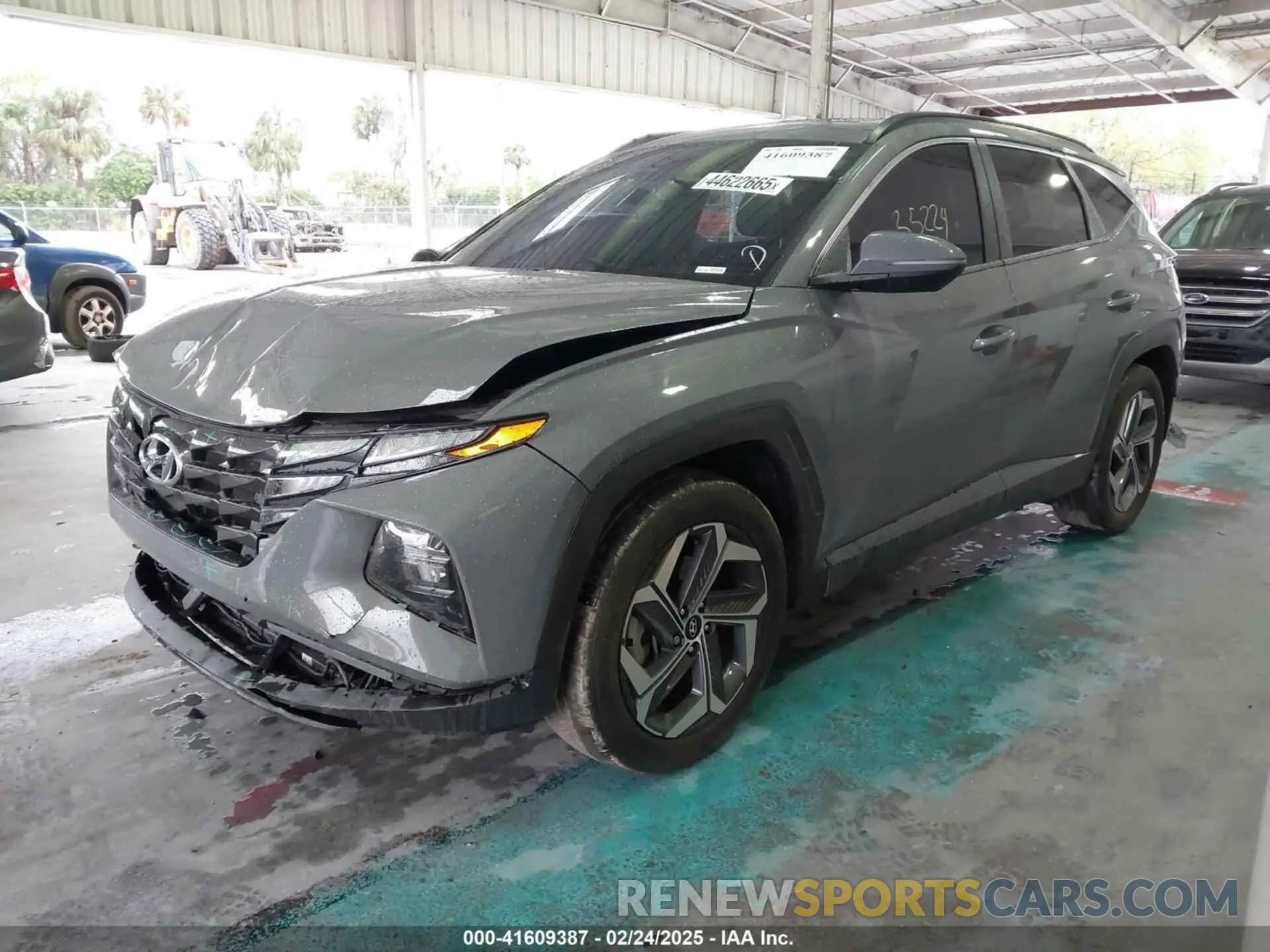 2 Фотография поврежденного автомобиля 5NMJF3DE2RH393359 HYUNDAI TUCSON 2024