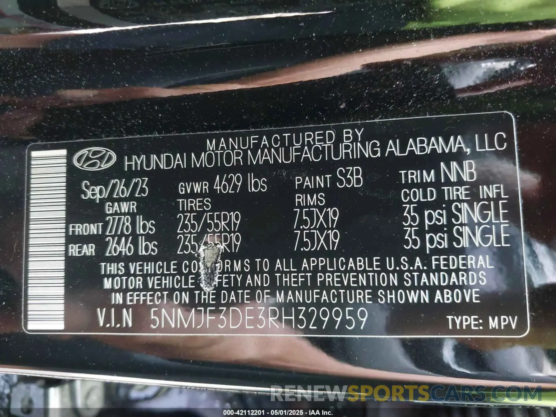 9 Фотография поврежденного автомобиля 5NMJF3DE3RH329959 HYUNDAI TUCSON 2024