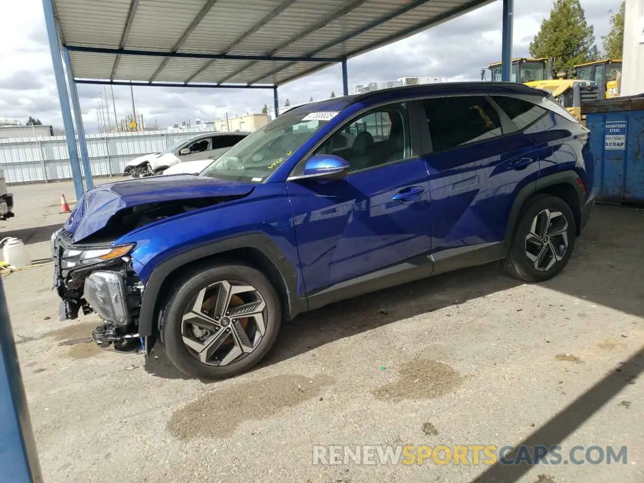 1 Фотография поврежденного автомобиля 5NMJF3DE4RH347046 HYUNDAI TUCSON 2024