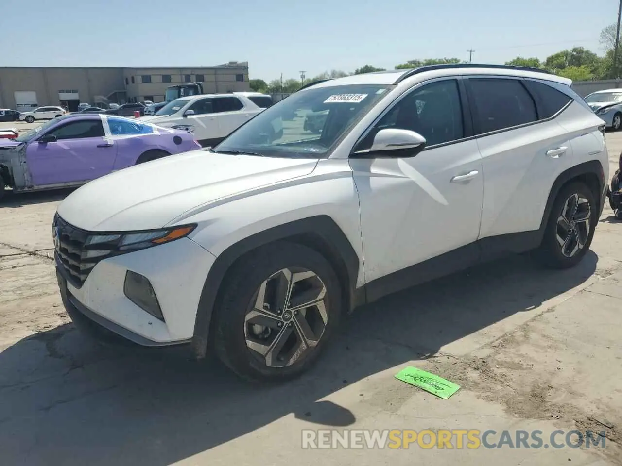 1 Фотография поврежденного автомобиля 5NMJF3DE4RH376966 HYUNDAI TUCSON 2024